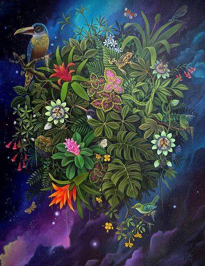 Beyond Worlds: Paintings by Laine Bachman