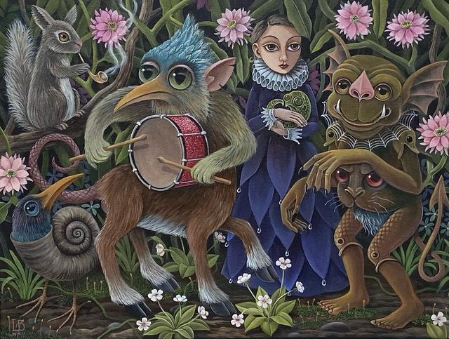 Laine Bachman & Her Enchanting Pop Surreal Realms